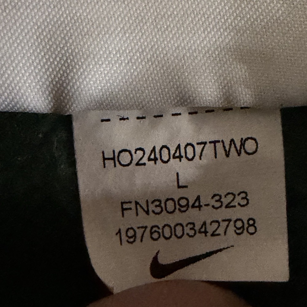 Nike Club Fleece Men's Fleece Joggers Fir/Fir FN3094-323 Size L Chenille Logo - Picture 5 of 8